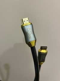 Кабель HDMI 2.1 8k 60 hz позолочені контакти