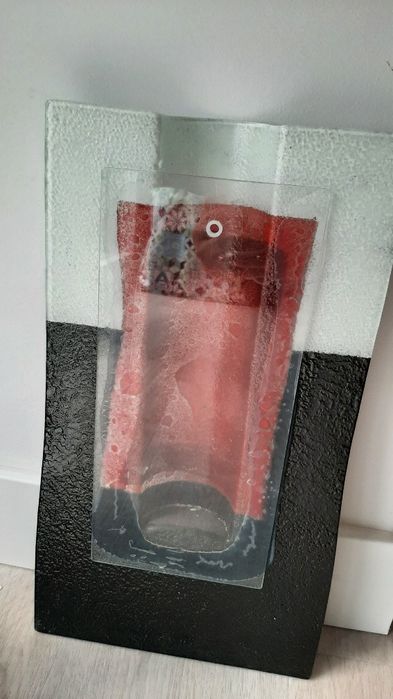 Peças de decoração em vidro