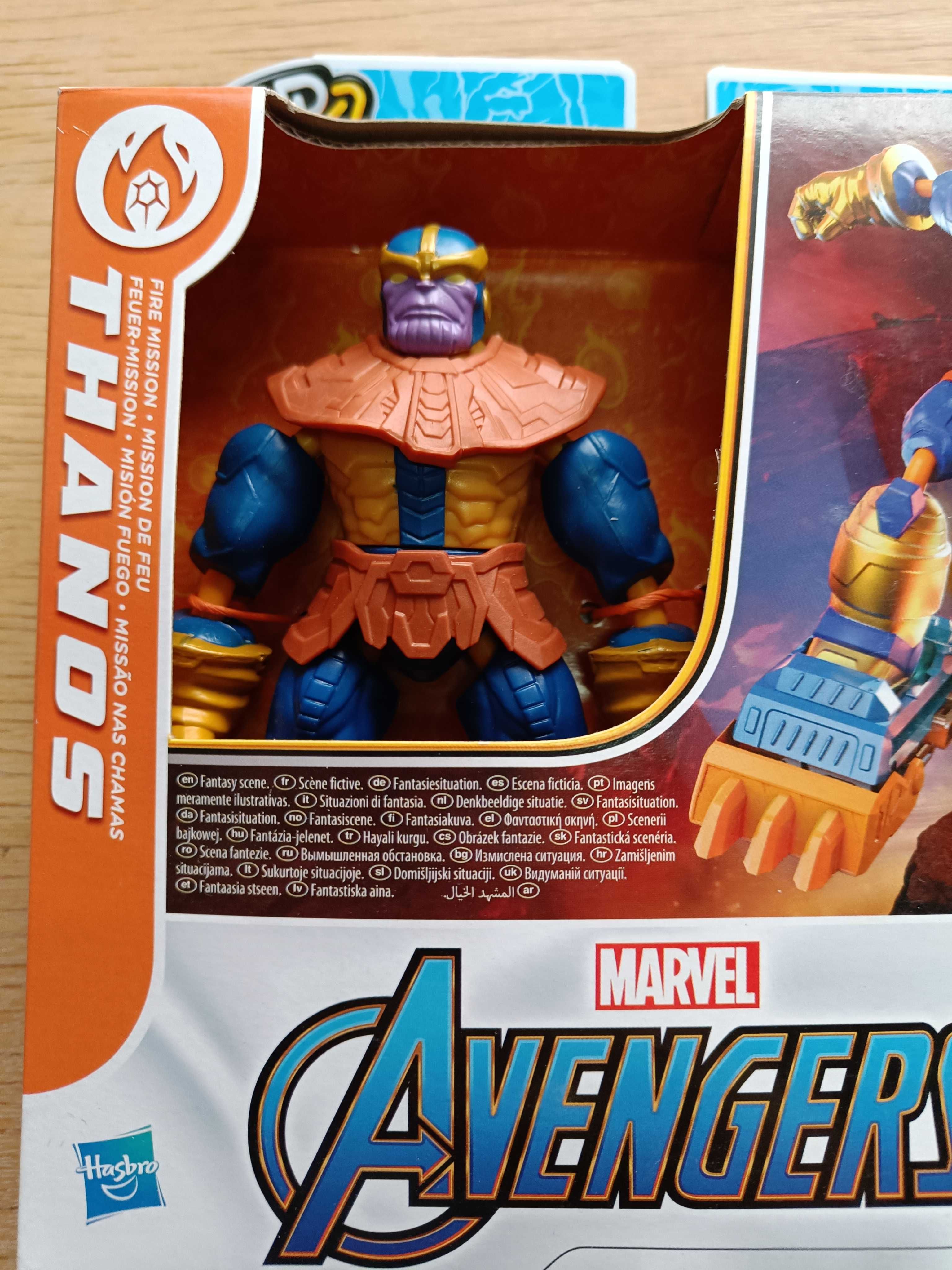 Hasbro Avengers Bend and Flex - Figurka 15 cm Fire Mission Thanos
