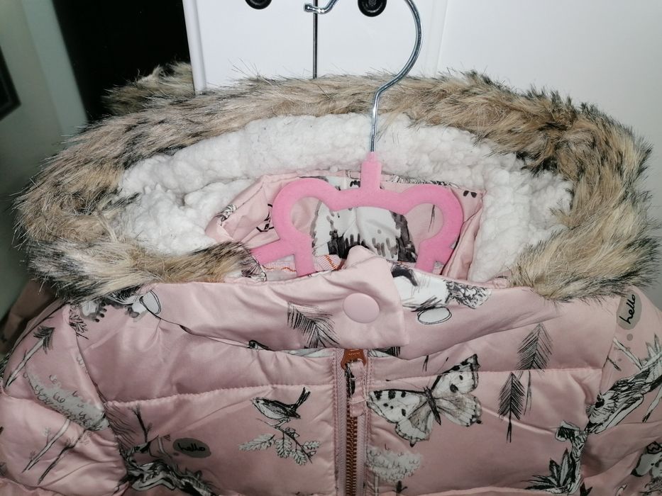 Kurtka zimowa dla dziewczynki Next #next #kurtka #kurtkazimowa