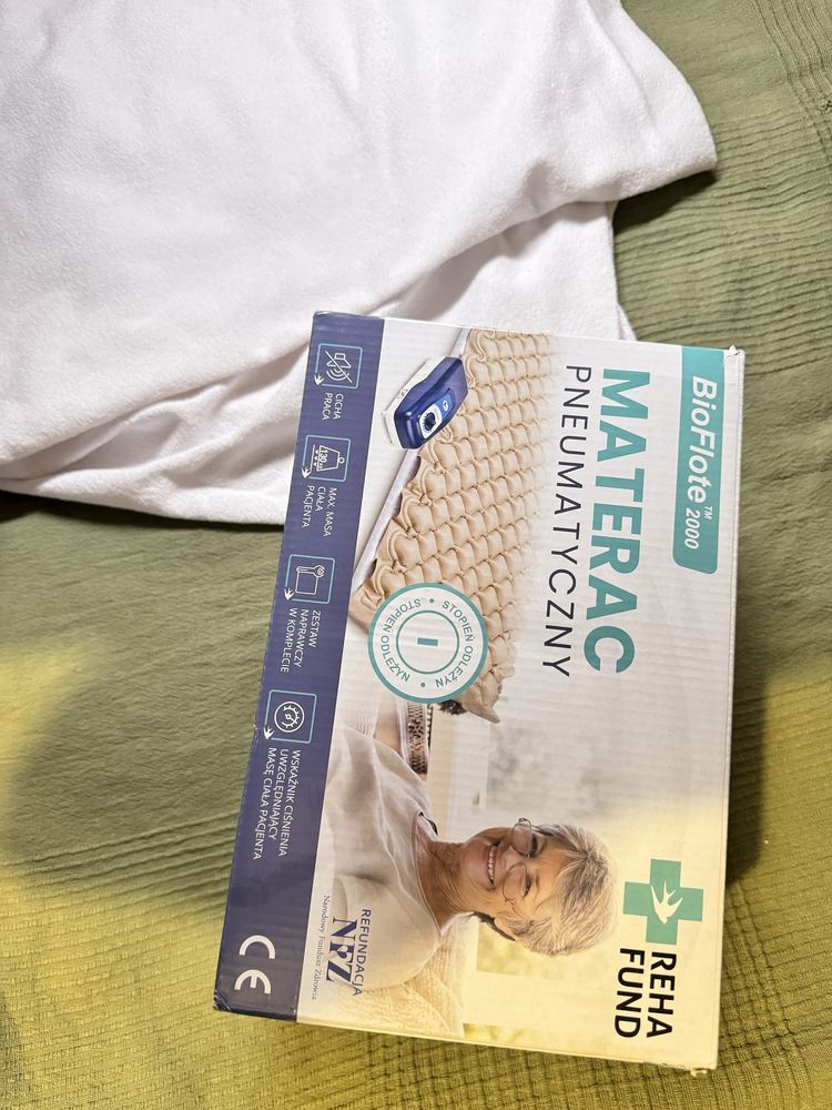 materac na odleżyny, pneumatyczny, jak nowy
