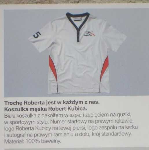 T-shirt BMW SAUBER FORMUŁA 1 Robert Kubica