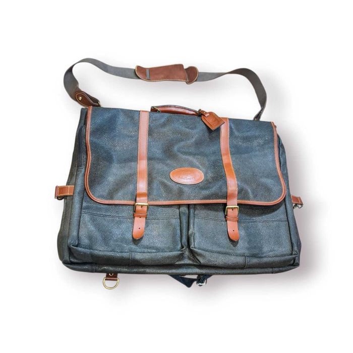 Mulberry Suit Carrier / Garment Bag “Made in Italy” – Couro Natural