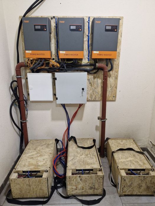 ТРИФАЗНЕ Джерело Безперебійного Живлення потуж. 18,6 кВт ємн. 43 кВт/г