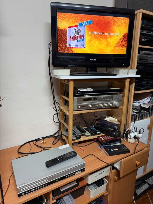 Magnetowid VHS Philips DVP 3350V Pilot HIFI STEREO ,Combo VHS/DVD