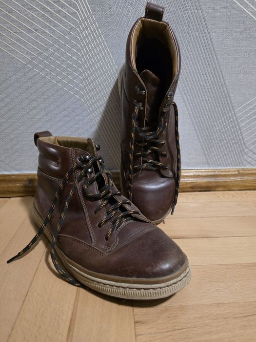 Чоловічі шкіряні чоботи Clarks