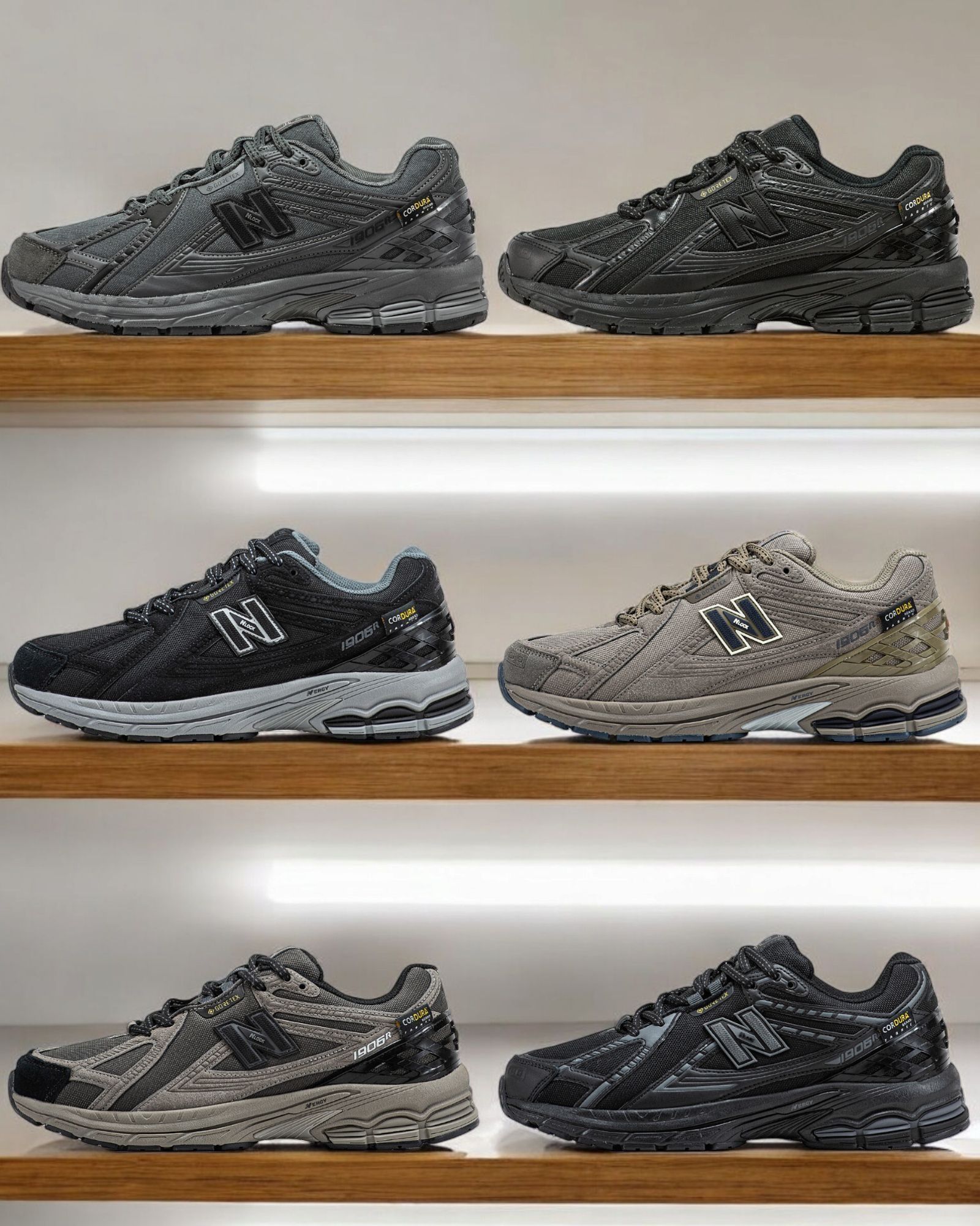 Кроссовки мужские New Balance 1906r Gore-Tex 41-46р Cordura Vietnam