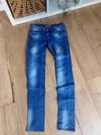 Jeansy skinny z ozdobnymi detalami r.26 super stan!