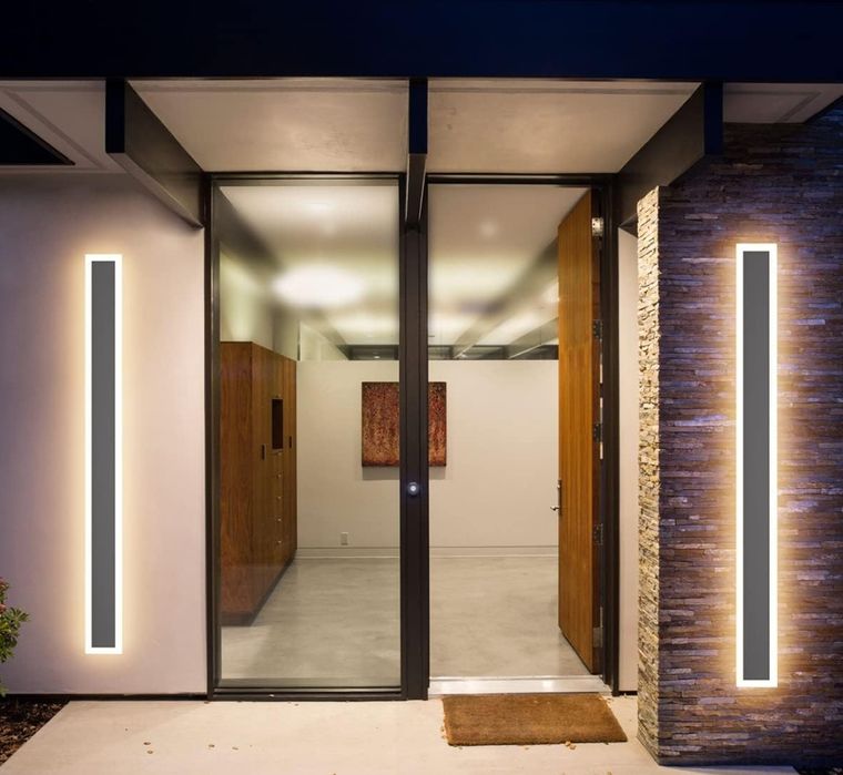 Zewnętrzna lampa ścienna Klighten Aplique, 100cm
