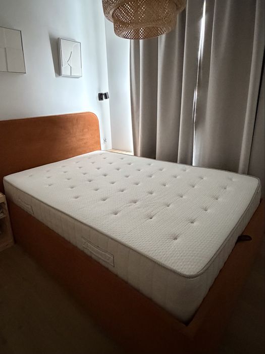 REZERWACJA Materac 140x200 VATNESTRÖM IKEA średnio twardy/naturalny