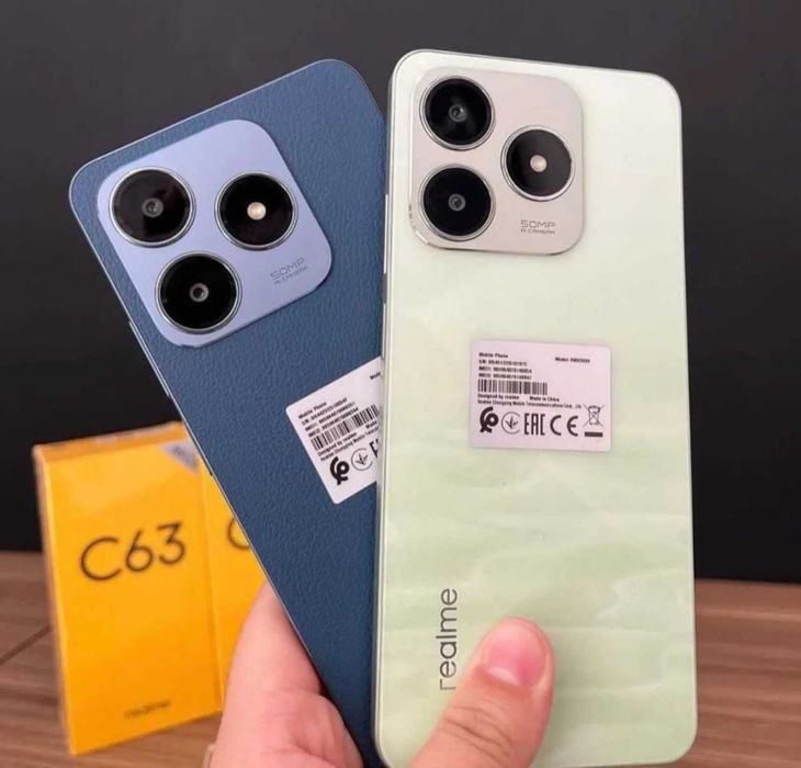 Realme C63 8/256GB NFC 90Hz 45W (Global) Blue Green