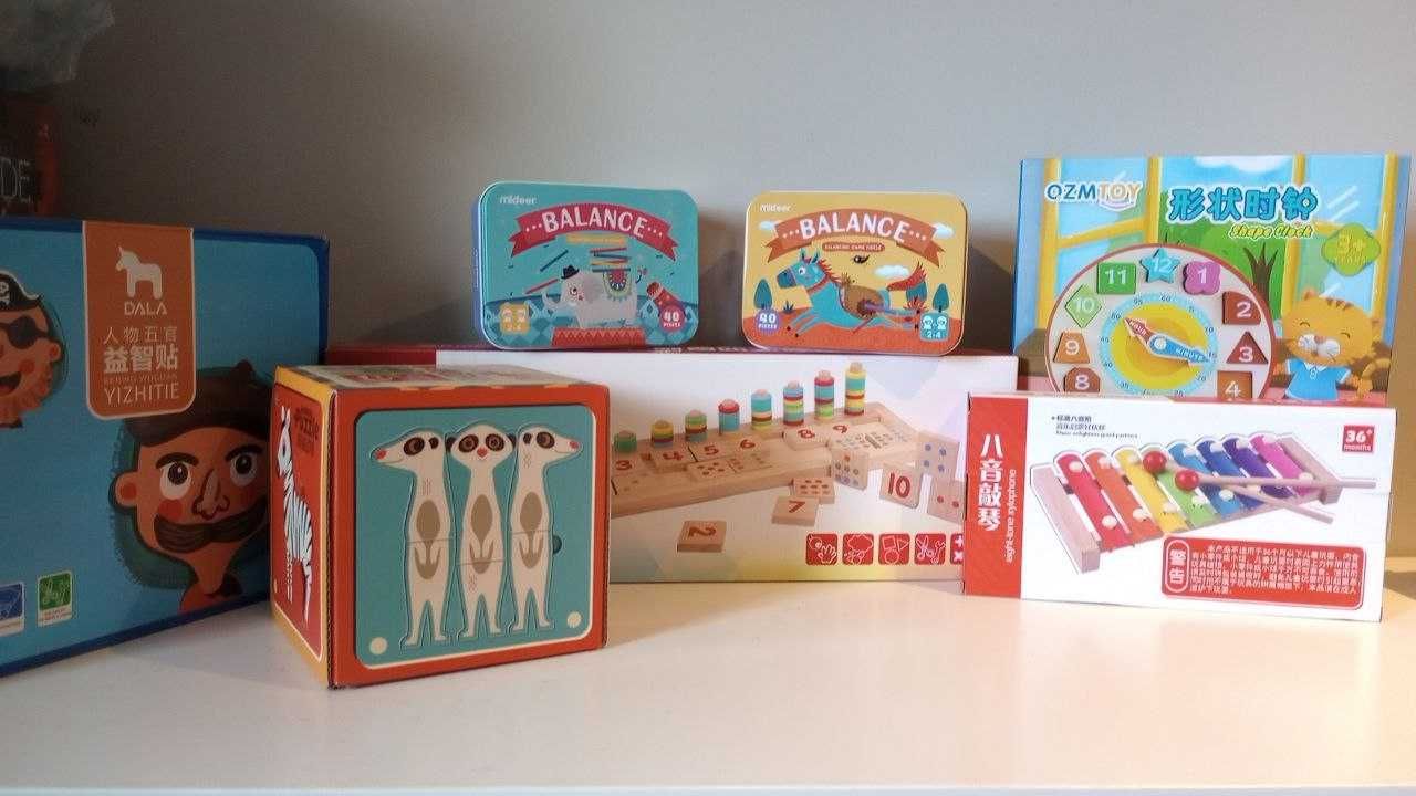 Brinquedos e jogos montessori para crianças, dos 2 aos 4 anos