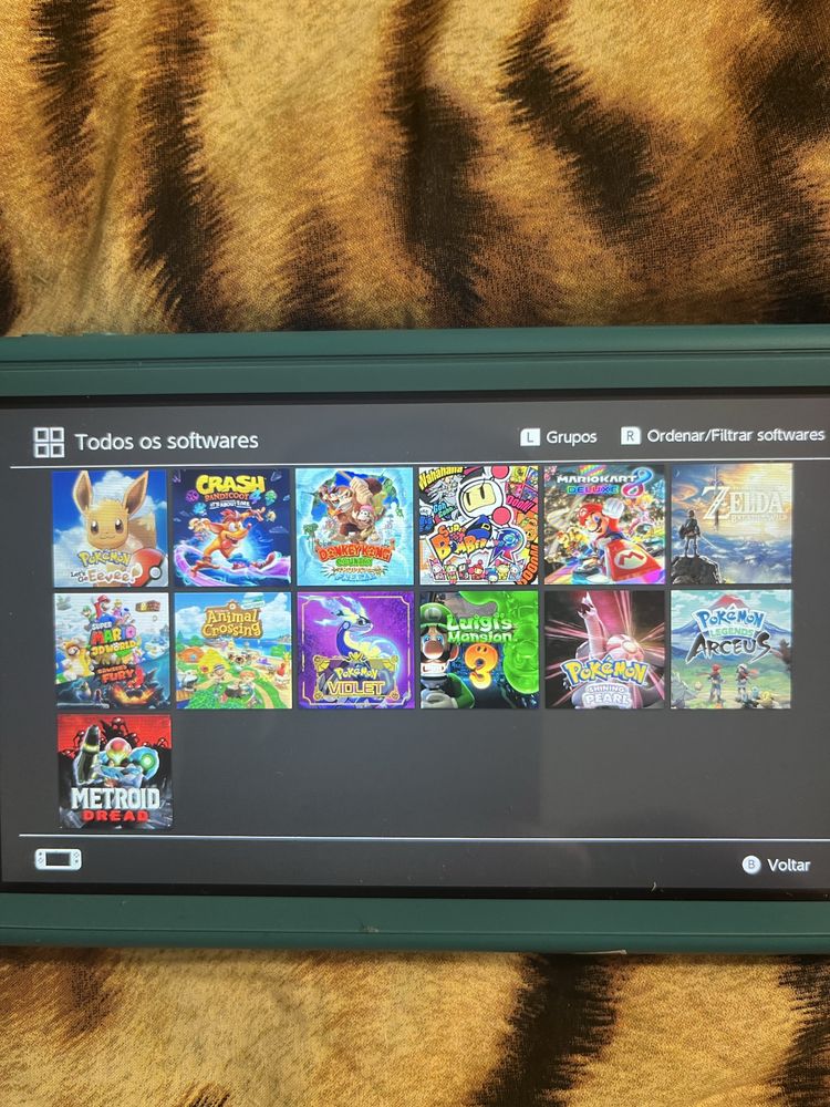 Nintendo switch lite Desbloqueada Animal crossing