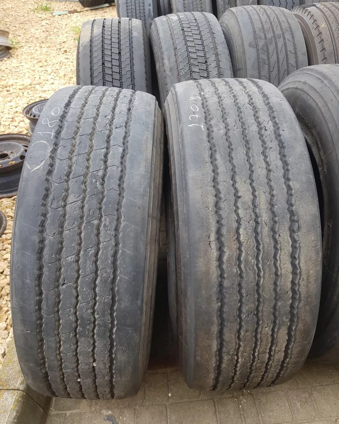 385/65 R22.5 Dayton D400T, 385/65R22.5 Firestone FT522