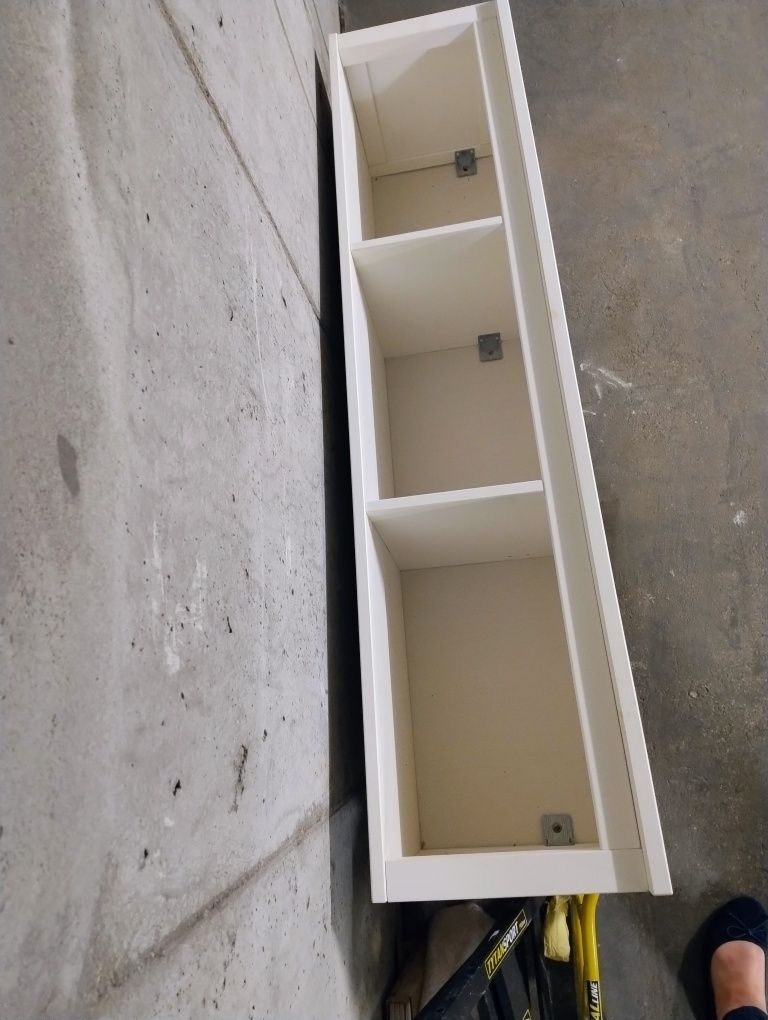 Hemnes biała bejca półka 148x37