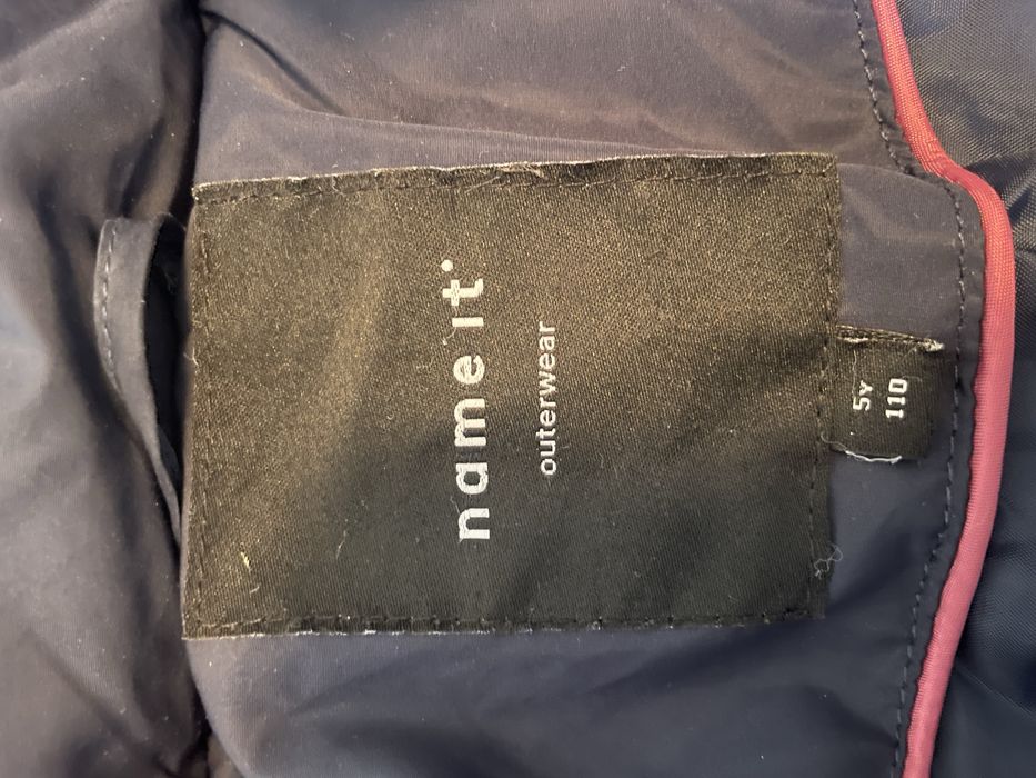 Kurtka puchowa Name it, naturalne wypełnienie