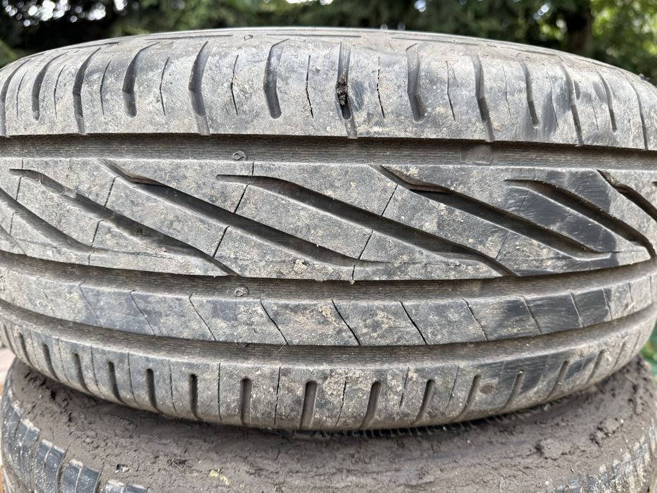 Б/У ЛІТНІ ШИНИ UNIROYAL RAINSPORT 5 205/55 R16 91 V та диски 4 108 16