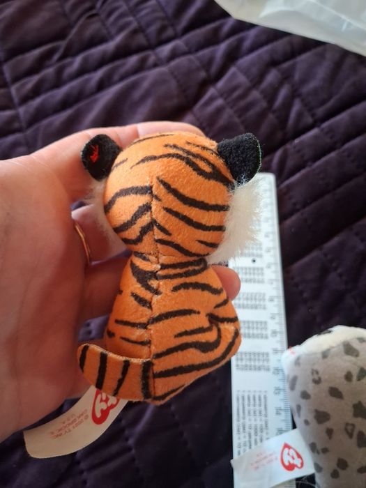 М'яка іграшка глазастік ty міні тигр тюлень