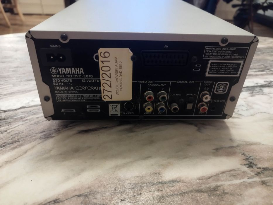 Yamaha Odtwarzacz DVD-E810