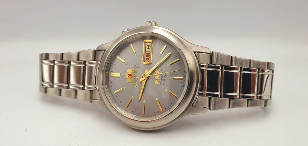 Orient Crystal Automatic Three Stars 21 jewels
