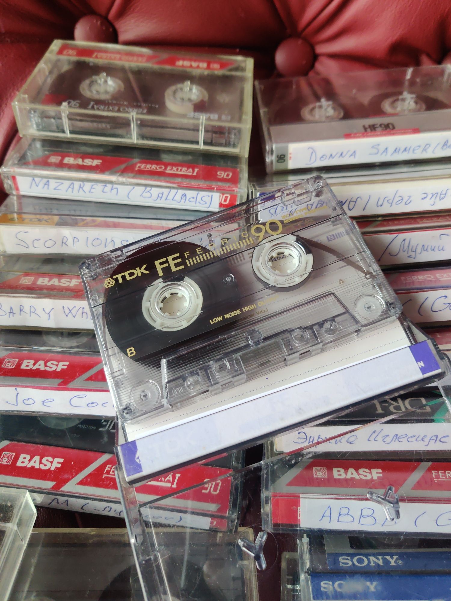Аудио касеты BASF и другие