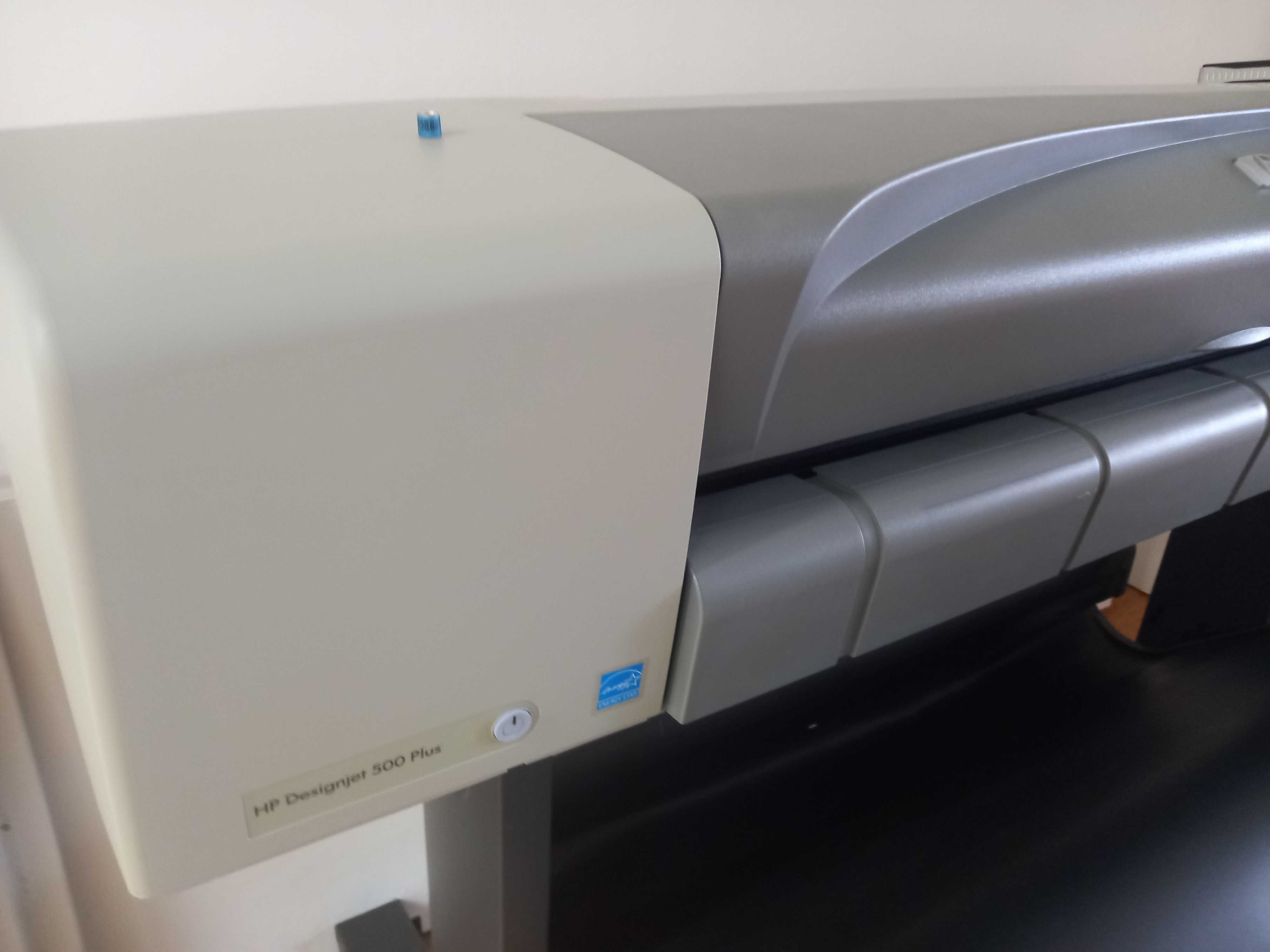 Impressora Plotter HP Design Jet 500 Plus