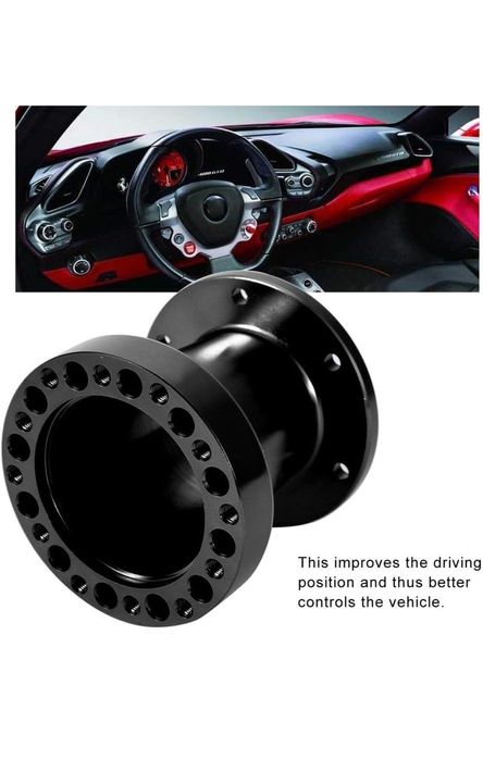 Bucha do volante do carro universal de alumínio