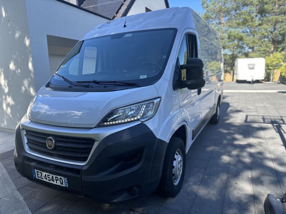 Fiat DUCATO L2H2 2.3 130KM 2018 EURO 6  bruttoFVAT23% NAVI KLIMA LED 115tys km L2H2 ORYG.PRZEBIEG,lekko uszkod