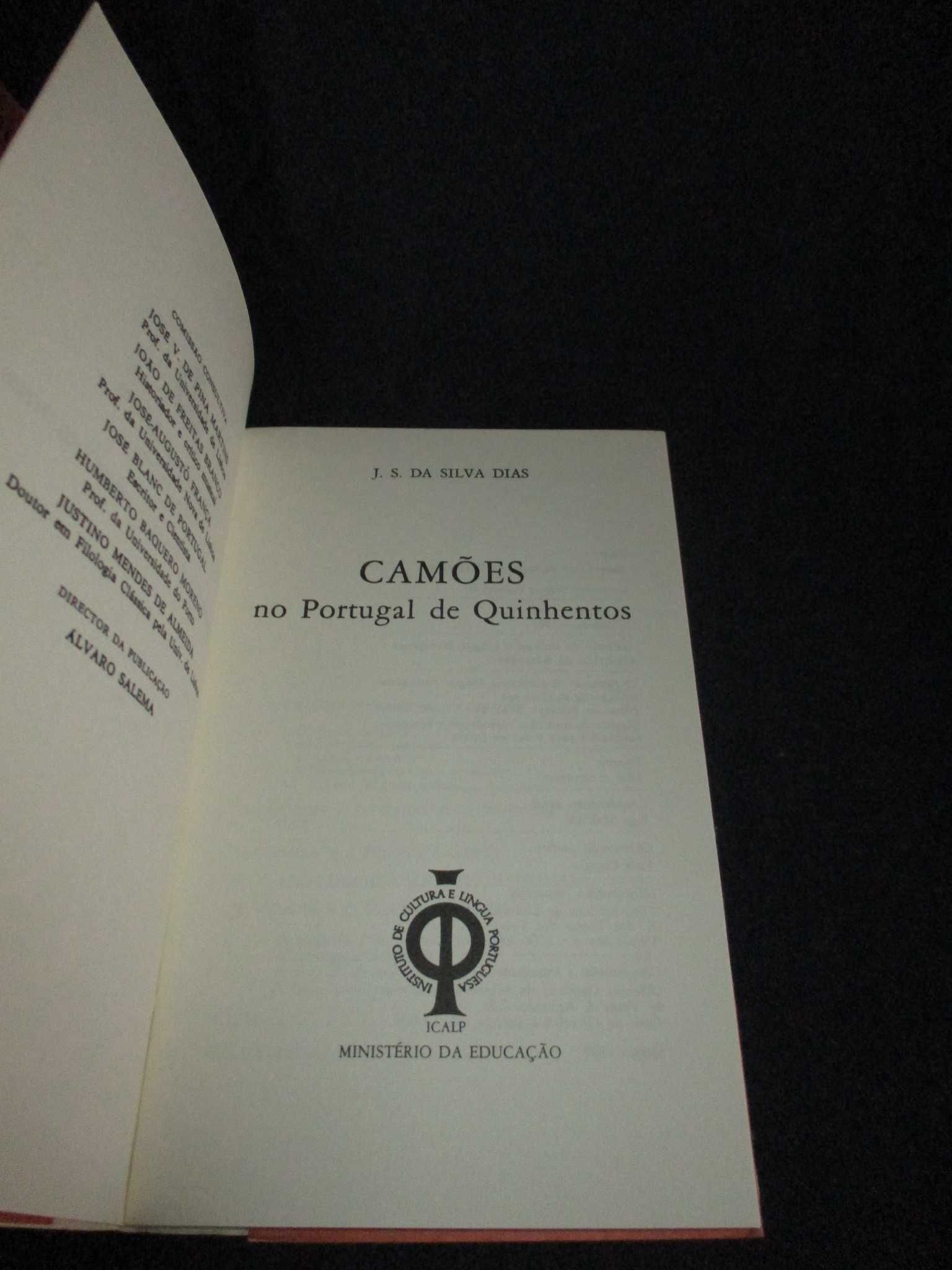 Livro Camões no Portugal de Quinhentos J. S. da Silva Dias