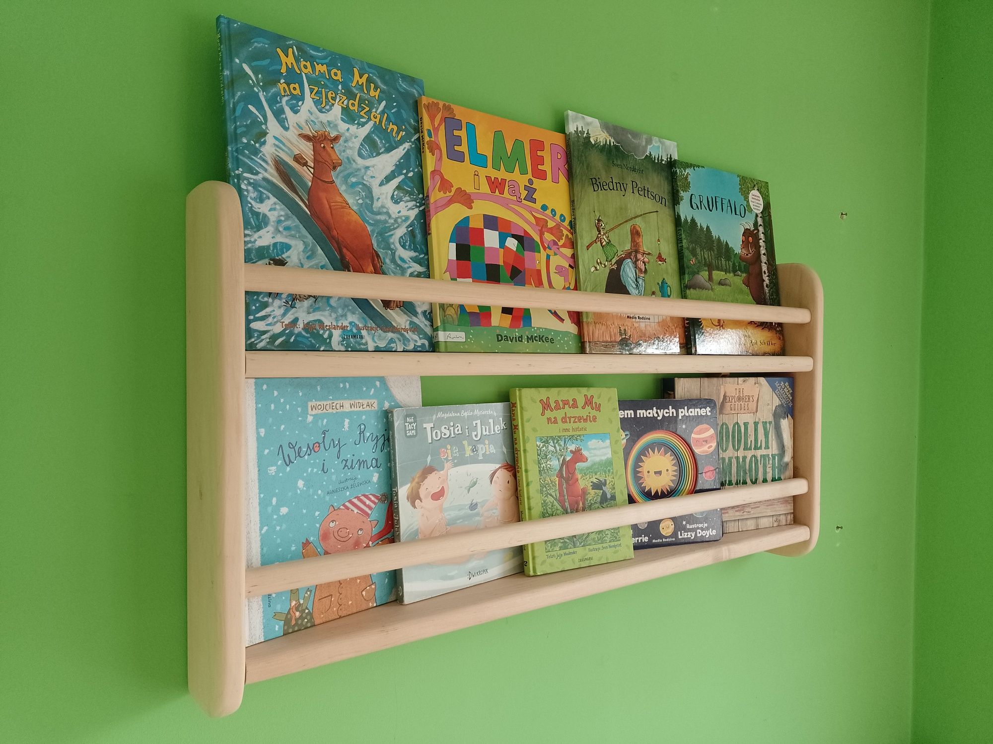Półka dla dzieci montessori