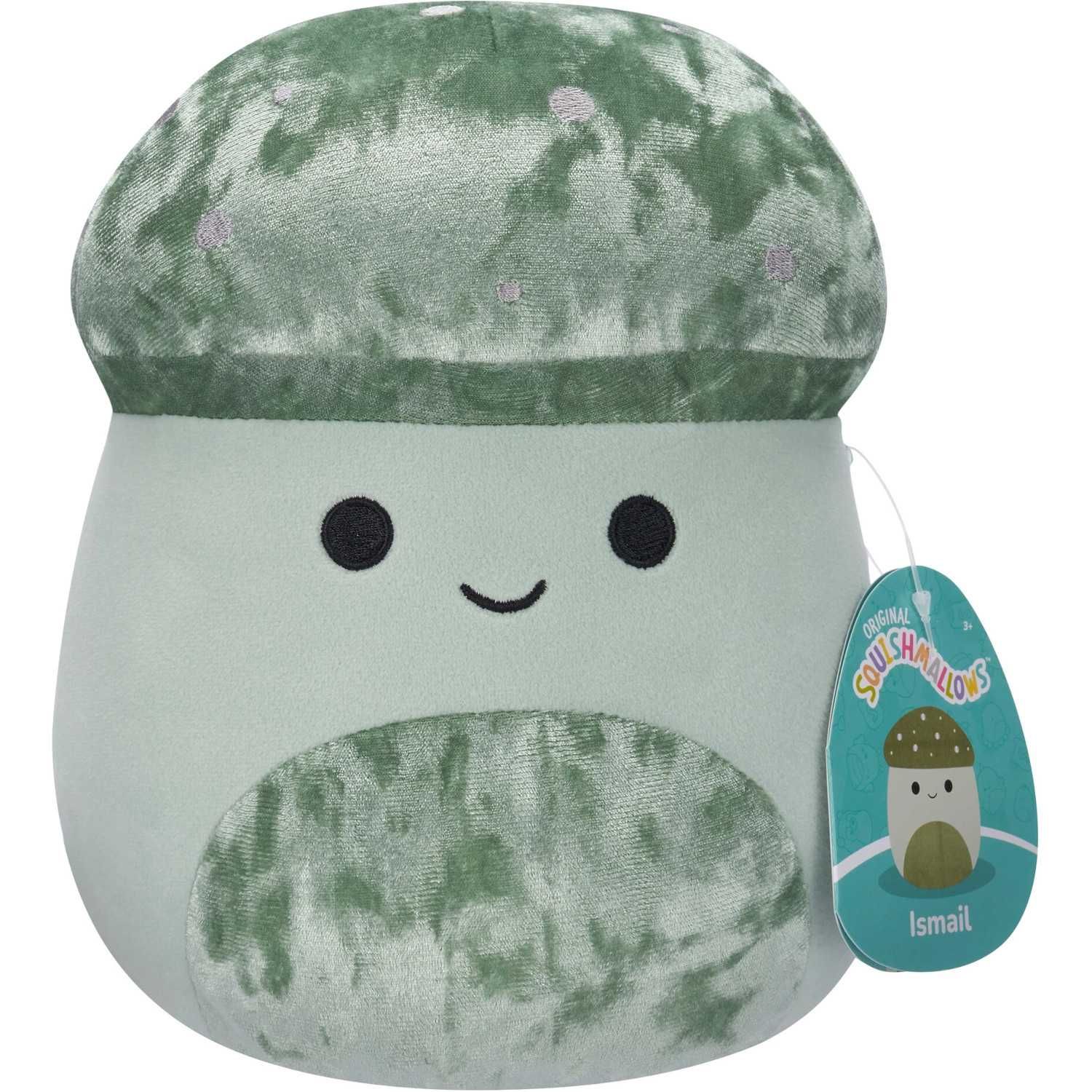 Squishmallows Miękka Aksamitna Maskotka Plusz Velvet Grzyb Ismail 30cm