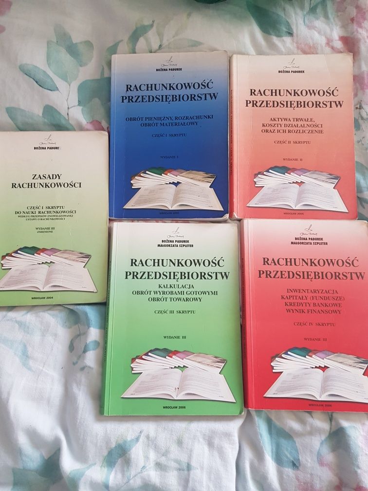 Rachunkowość przedsiebiorstw 4 tomy