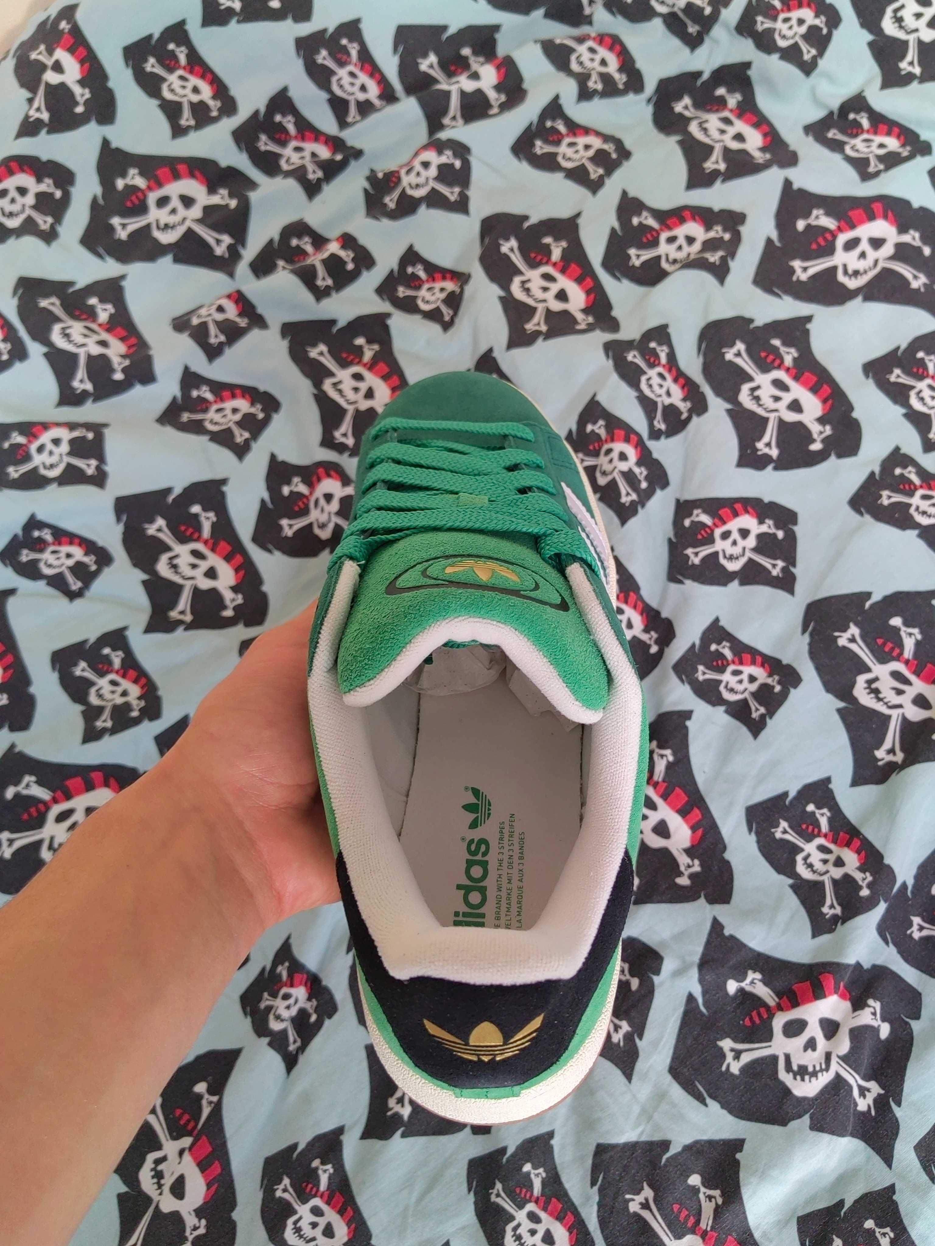 Adidas campus collegiate green