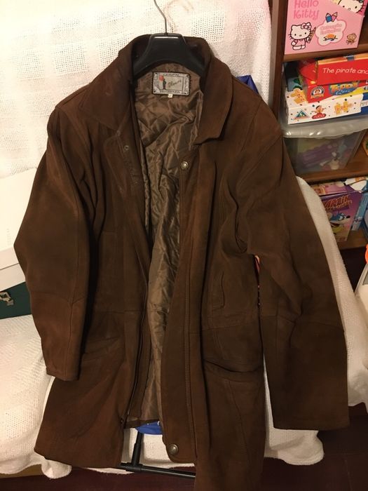 Casaco Pele camurça