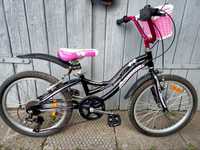 Śliczny dziecięcy rower Merida Lemuroo koła 20"rama alu, Shimano