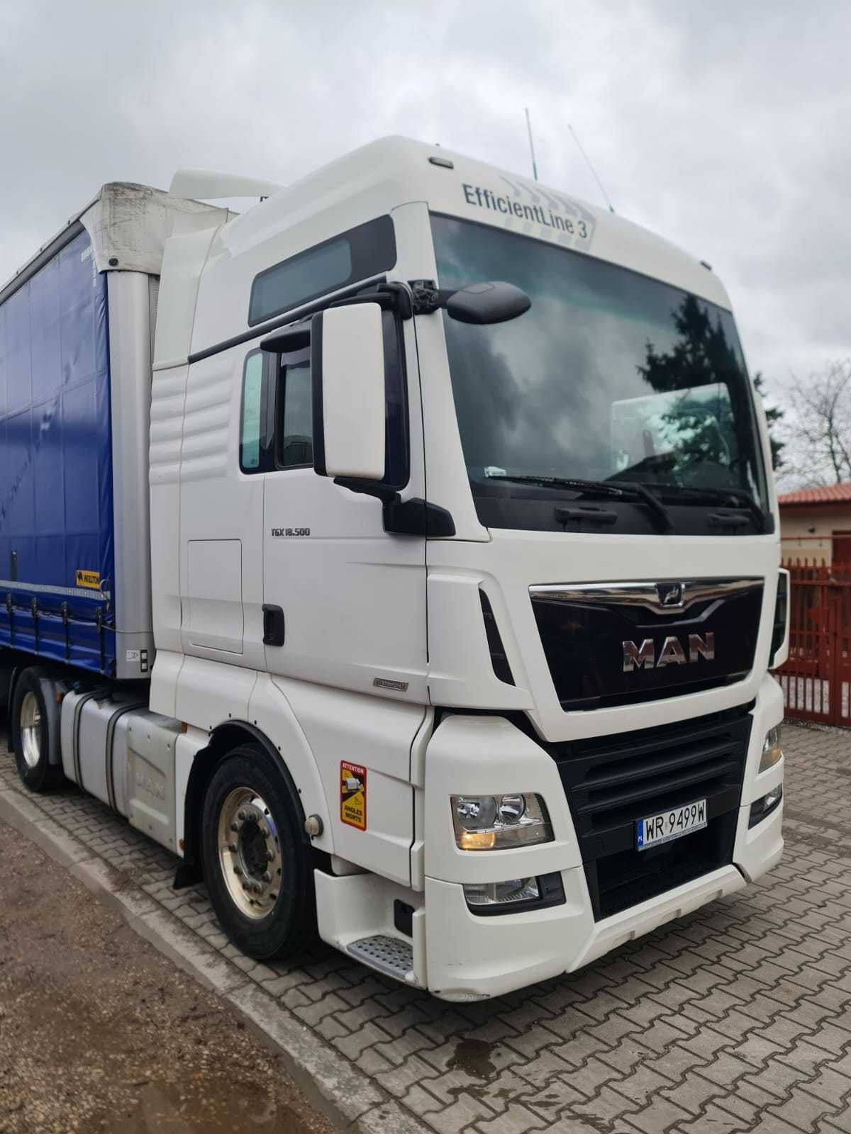 MAN TGX 500 Retarder kabina XXL