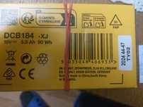 Bateria dewalt xr dcb184 5ah oryginal