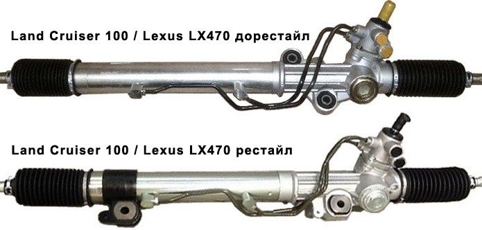 Рульова рейка на Toyota Land Cruiser 100 120 150 200 Prado Lexus GX LX