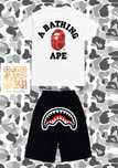 Шорти та футболка Bape / шорти та футболка бейп