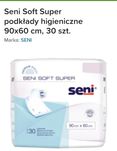 Podkłady higieniczne Seni Soft Super 90x60 cm 30 szt.