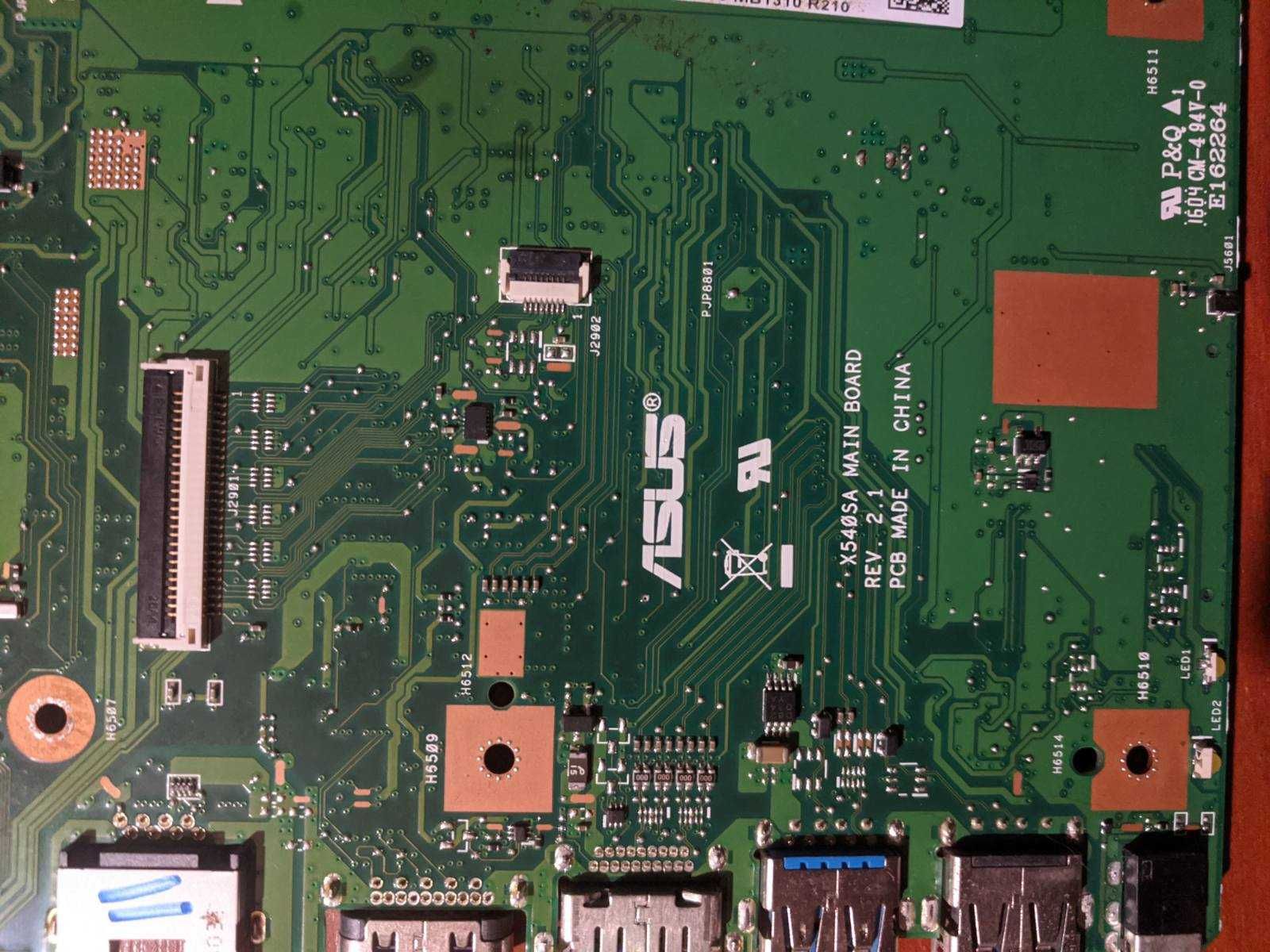 материнская плата ASUS X540SA 4 ядра 4ГБ Pentium N3700