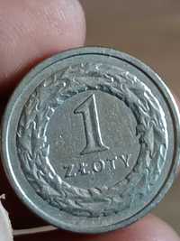 sprzedam monete 1 zloty 1990 r