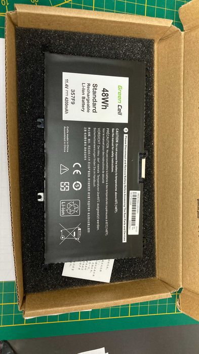 Bateria Green Cell 357F9 do Laptopa Dell Inspiron 15 48Wh