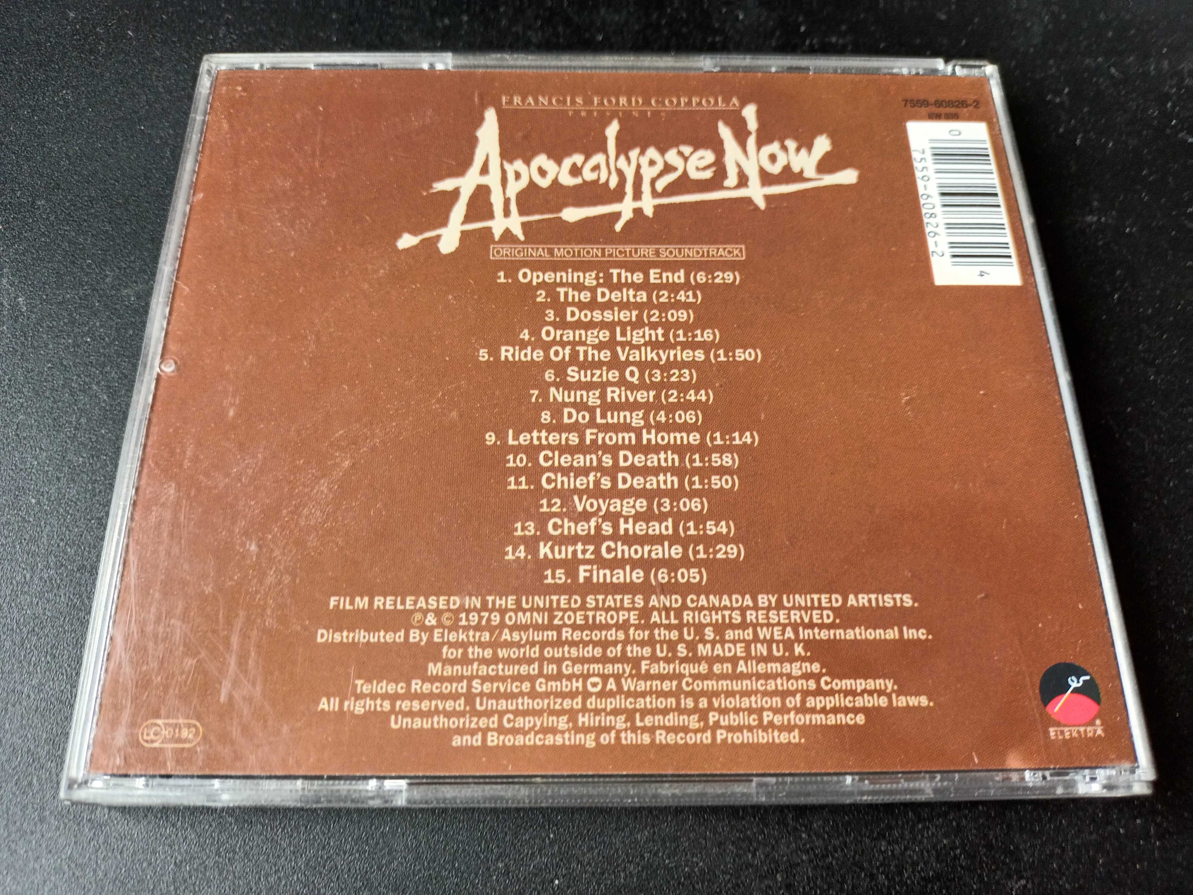 Apocalypse Now - OST Official Sound Track