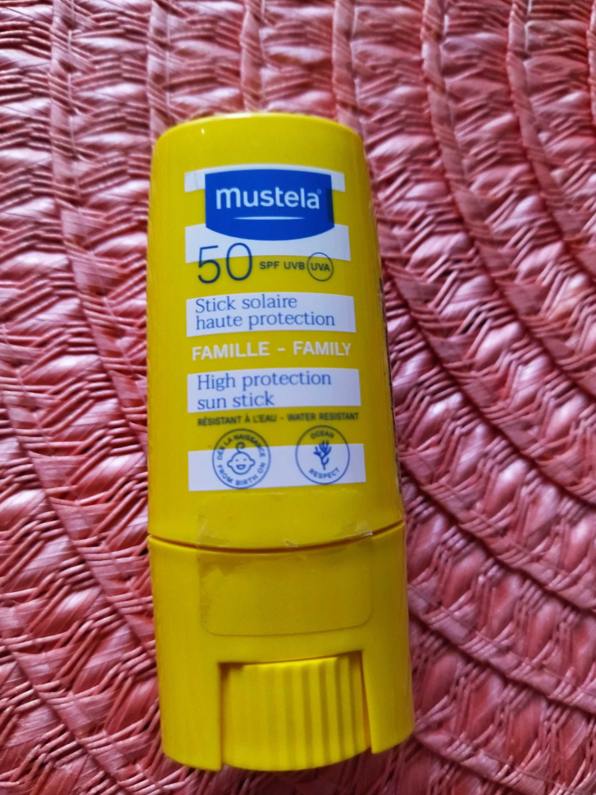 Krem do opalania do całego ciała mustela Sun 50 SPF 9 ml