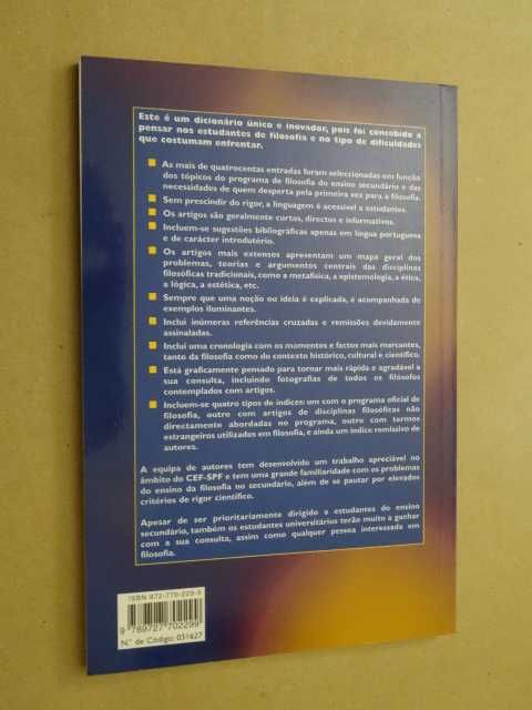 Dicionário Escolar de Filosofia de Aires Almeida