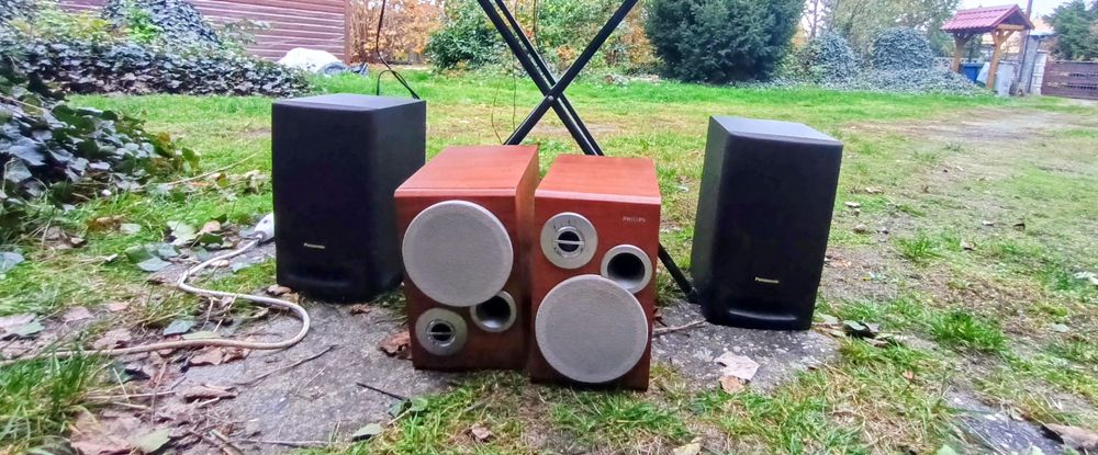 Głośniki wolnostojace ( 2 komplety L i P )