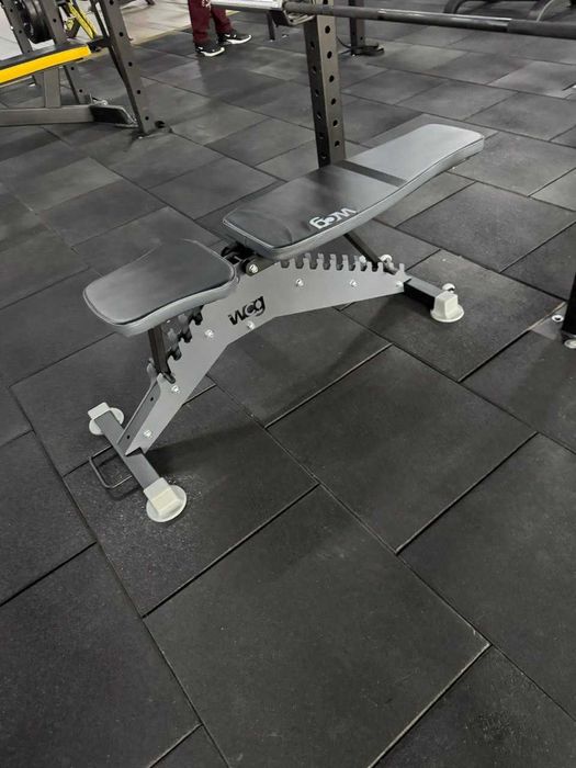 Лавка для жима B650 Скамья жимова регульована фітнес Лава жиму гантель