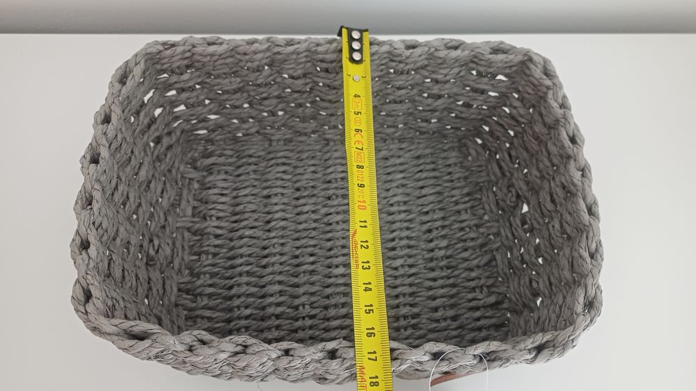 3 cestos de arrumação  novos