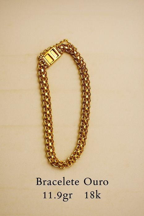 Bracelete 11.9gr 18k de ouro